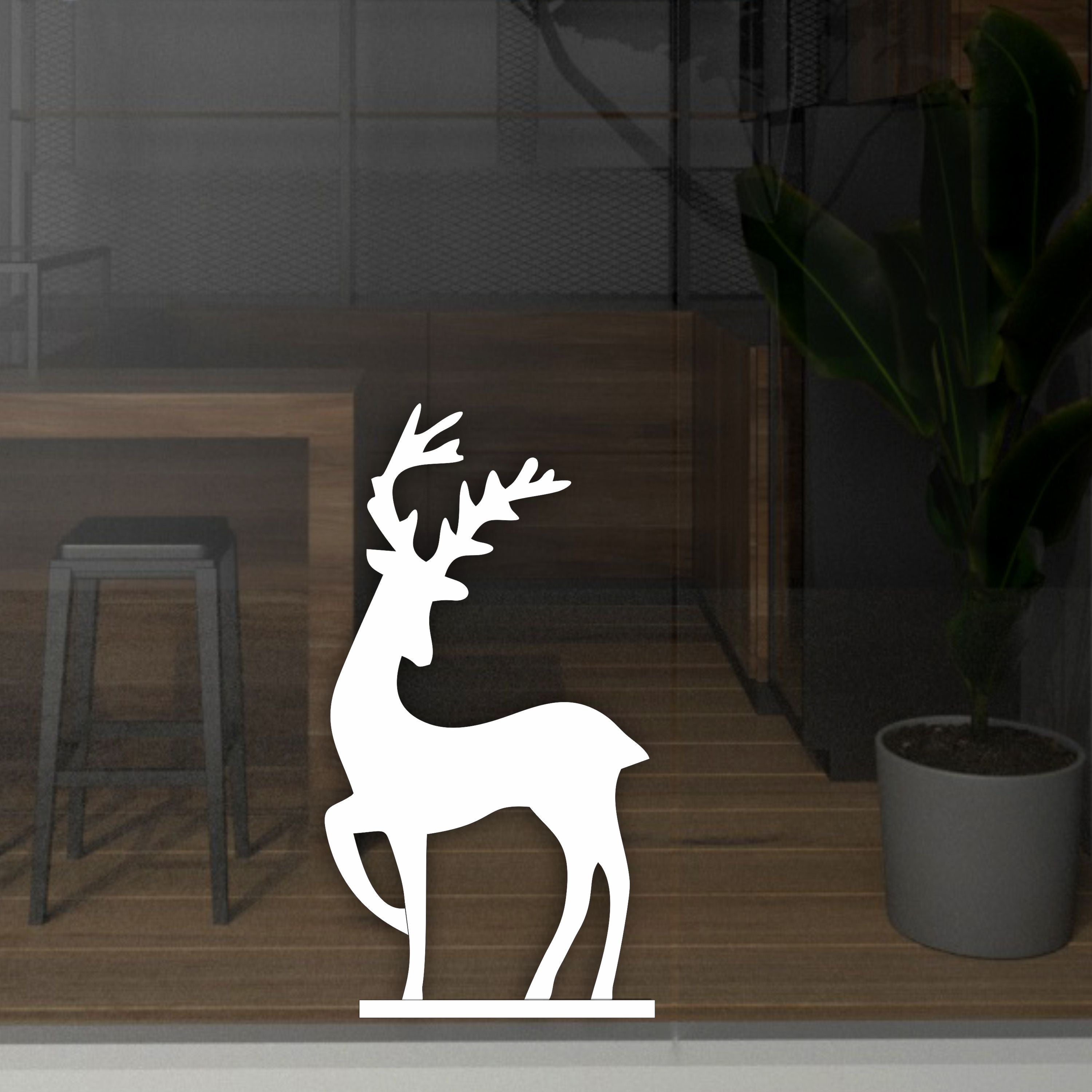 олень новогодний из пенопласта, олень из пенопласта, олень из пенопласта купить, олень з пінопласту, олені з пінопласту,